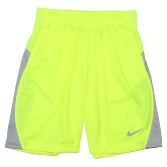NEW Girl's (7-16) Large NIKE Dri-Fit Essential Basketball Shorts Yellow 835604-7 - Picture 1 of 1
